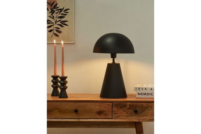 Tritonia Bordlampe 48 cm E27 - Svart - Belysning - Innendørsbelysning & Lamper - Soveromslampe - Sengelamper - Nattbordslampe stående