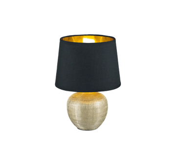 Vanlig bordslampa Trio Lighting Guld - Belysning - Innendørsbelysning & Lamper - Soveromslampe - Sengelamper - Nattbordslampe stående