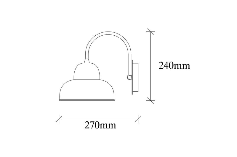 Vegg lampe Adrim Gull - Gull - Belysning - Innendørsbelysning & Lamper - Soveromslampe - Sengelamper - Sengelampe vegg