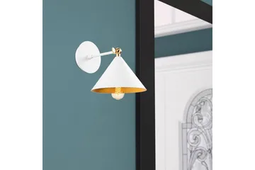 Vegg lampe Adrim Hvit - Hvit - Belysning - Innendørsbelysning & Lamper - Soveromslampe - Sengelamper - Sengelampe vegg