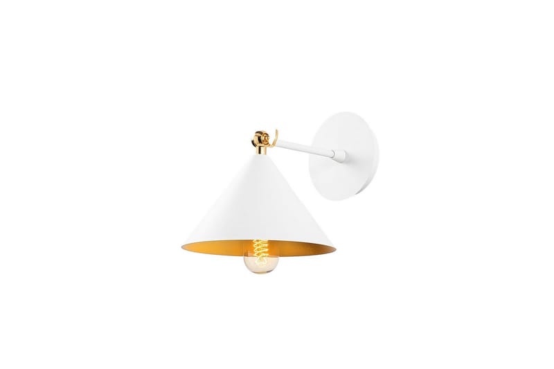 Vegg lampe Adrim Hvit - Hvit - Belysning - Innendørsbelysning & Lamper - Soveromslampe - Sengelamper - Sengelampe vegg