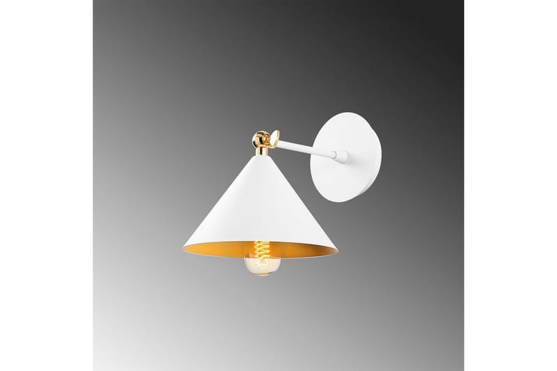 Vegg lampe Adrim Hvit - Hvit - Belysning - Innendørsbelysning & Lamper - Soveromslampe - Sengelamper - Sengelampe vegg