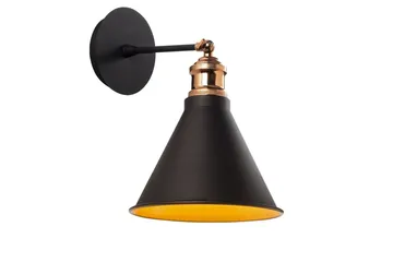 Vegg lampe Adrim Svart - Svart - Belysning - Innendørsbelysning & Lamper - Soveromslampe - Sengelamper - Sengelampe vegg