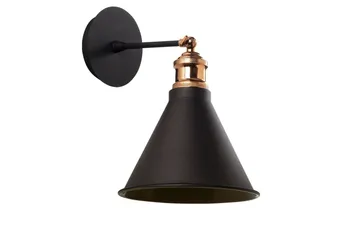Vegg lampe Adrim Svart - Svart - Belysning - Innendørsbelysning & Lamper - Soveromslampe - Sengelamper - Sengelampe vegg