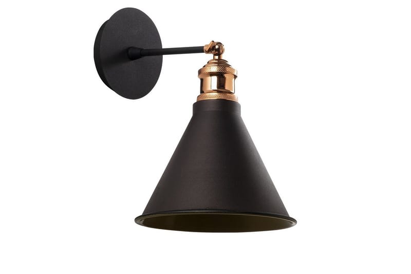 Vegg lampe Adrim Svart - Svart - Belysning - Innendørsbelysning & Lamper - Soveromslampe - Sengelamper - Sengelampe vegg