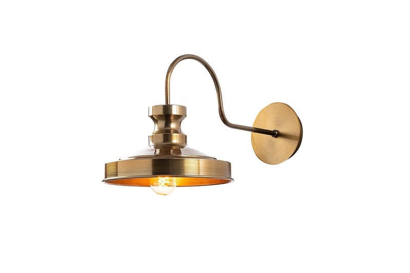 Vegg lampe Adrimq Gull - Gull - Belysning - Innendørsbelysning & Lamper - Soveromslampe - Sengelamper - Sengelampe vegg