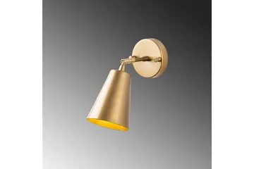Vegg lampe Avraen Gull - Gull - Belysning - Innendørsbelysning & Lamper - Soveromslampe - Sengelamper - Sengelampe vegg