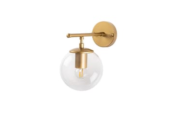 Vegg lampe Berriarenr Skinnende Gull / Transparent - Skinnende Gull / Transparent - Belysning - Innendørsbelysning & Lamper - Soveromslampe - Sengelamper - Sengelampe vegg