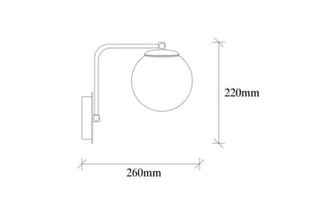 Vegg lampe Bhika Svart - Svart - Belysning - Innendørsbelysning & Lamper - Soveromslampe - Sengelamper - Sengelampe vegg