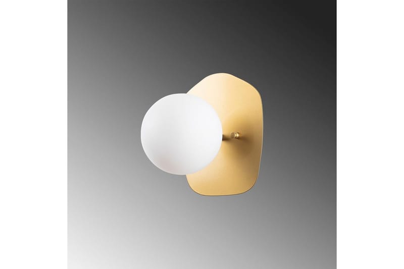 Vegg lampe Brønn Gull - Gull - Belysning - Innendørsbelysning & Lamper - Soveromslampe - Sengelamper - Sengelampe vegg