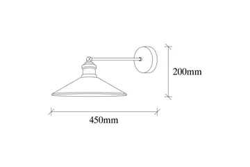 Vegg lampe Chichela tri vintage - Kobber - Belysning - Innendørsbelysning & Lamper - Soveromslampe - Sengelamper - Sengelampe vegg