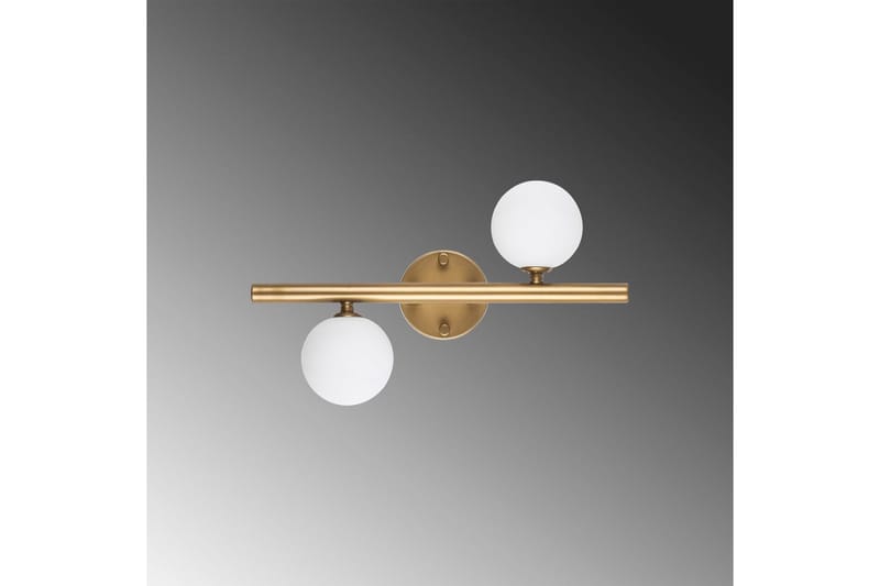 Vegg lampe Elvon Gull - Gull - Belysning - Innendørsbelysning & Lamper - Soveromslampe - Sengelamper - Sengelampe vegg