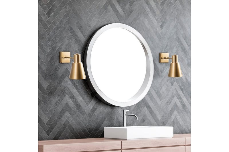 Vegg lampe Feira Gull - Gull - Belysning - Innendørsbelysning & Lamper - Soveromslampe - Sengelamper - Sengelampe vegg