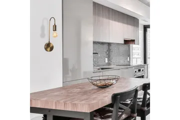 Vegg lampe Fyra Vintage - Kobber - Belysning - Innendørsbelysning & Lamper - Soveromslampe - Sengelamper - Sengelampe vegg