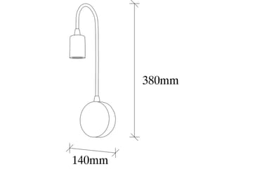 Vegg lampe Fyra Vintage - Kobber - Belysning - Innendørsbelysning & Lamper - Soveromslampe - Sengelamper - Sengelampe vegg