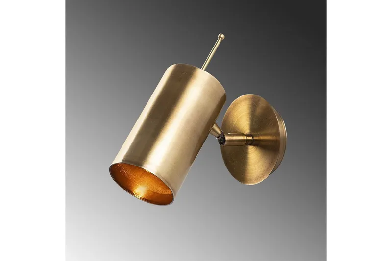 Vegg lampe Gullis sylinder antikk - Natur/Multifarget - Belysning - Innendørsbelysning & Lamper - Soveromslampe - Sengelamper - Sengelampe vegg