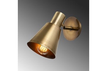 Vegg lampe Gullis Trekantet Antikk - Gull - Belysning - Innendørsbelysning & Lamper - Soveromslampe - Sengelamper - Sengelampe vegg