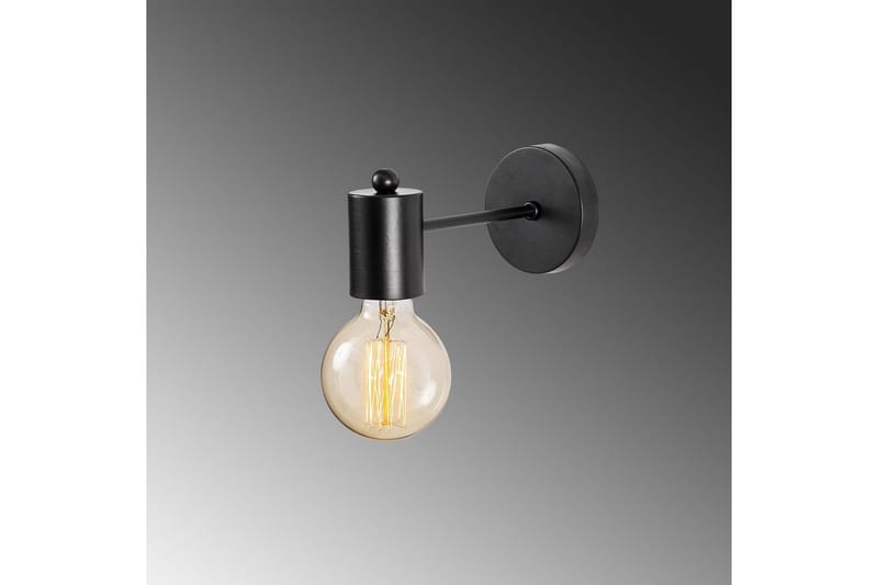 Vegg lampe Hexaia Svart - Svart - Belysning - Innendørsbelysning & Lamper - Soveromslampe - Sengelamper - Sengelampe vegg