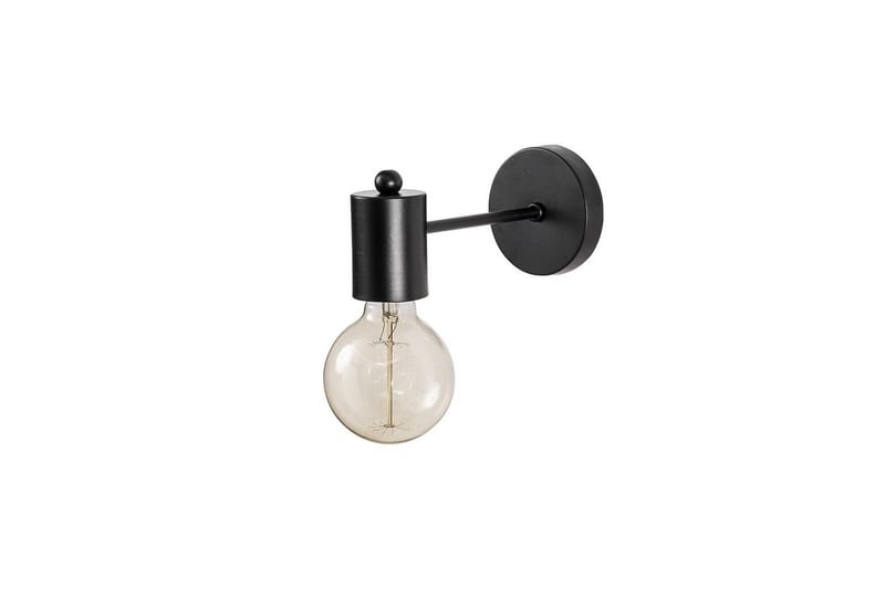 Vegg lampe Hexaia Svart - Svart - Belysning - Innendørsbelysning & Lamper - Soveromslampe - Sengelamper - Sengelampe vegg