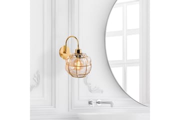 Vegg lampe Jaran Gull - Gull - Belysning - Innendørsbelysning & Lamper - Soveromslampe - Sengelamper - Sengelampe vegg
