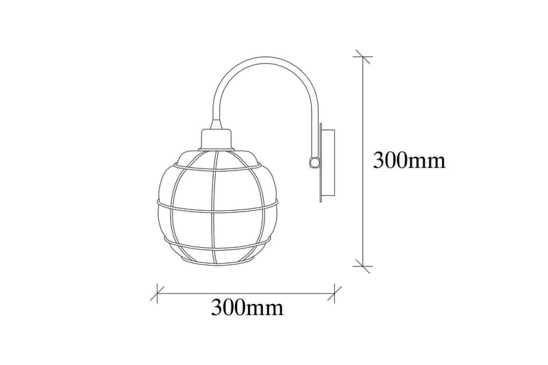 Vegg lampe Jaran Gull - Gull - Belysning - Innendørsbelysning & Lamper - Soveromslampe - Sengelamper - Sengelampe vegg