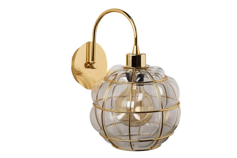 Vegg lampe Jaran Gull - Gull - Belysning - Innendørsbelysning & Lamper - Soveromslampe - Sengelamper - Sengelampe vegg