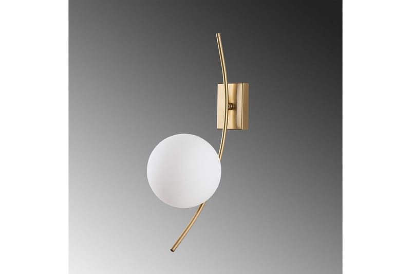 Vegg lampe Kimbell Gull - Gull - Belysning - Innendørsbelysning & Lamper - Soveromslampe - Sengelamper - Sengelampe vegg