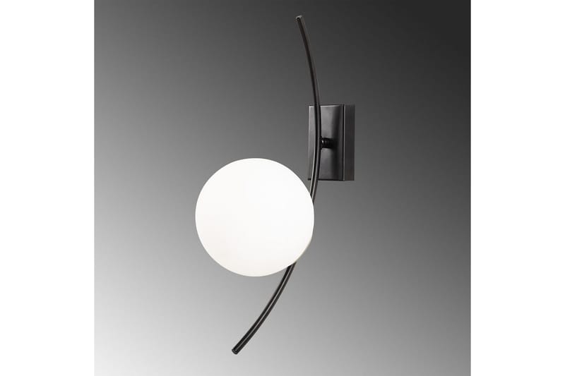 Vegg lampe Kimbell Svart / Hvit - Svart / Hvit - Belysning - Innendørsbelysning & Lamper - Soveromslampe - Sengelamper - Sengelampe vegg