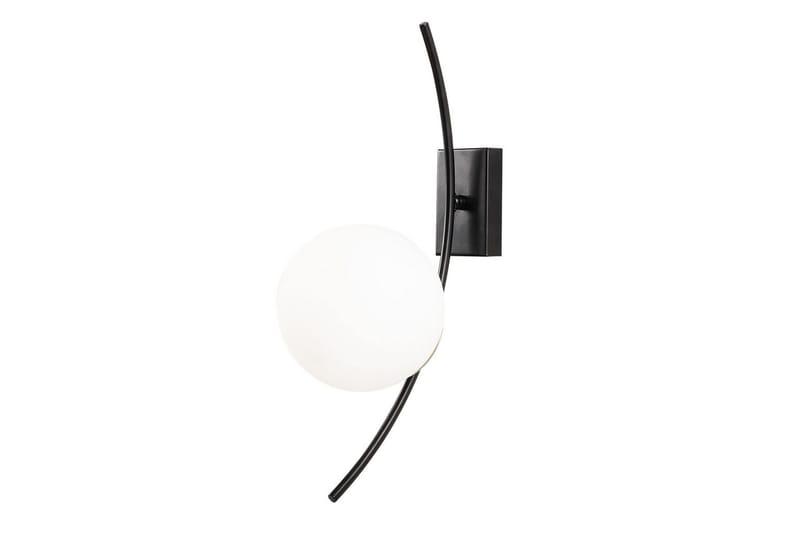 Vegg lampe Kimbell Svart / Hvit - Svart / Hvit - Belysning - Innendørsbelysning & Lamper - Soveromslampe - Sengelamper - Sengelampe vegg