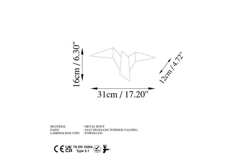 Vegg lampe Kivo Gull - Gull - Belysning - Innendørsbelysning & Lamper - Soveromslampe - Sengelamper - Sengelampe vegg