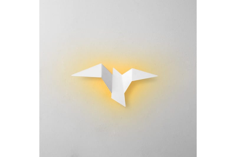 Vegg lampe Kivo Hvit - Hvit - Belysning - Innendørsbelysning & Lamper - Soveromslampe - Sengelamper - Sengelampe vegg