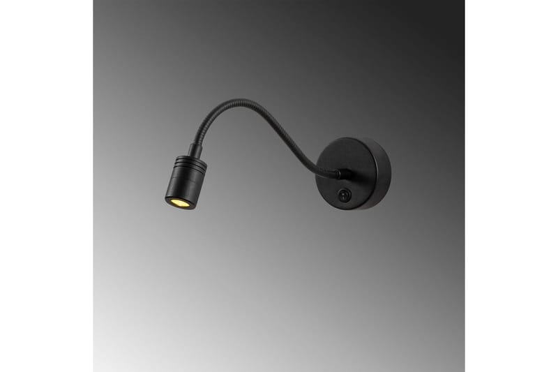 Vegg lampe Lesing Svart - Svart - Belysning - Innendørsbelysning & Lamper - Soveromslampe - Sengelamper - Sengelampe vegg