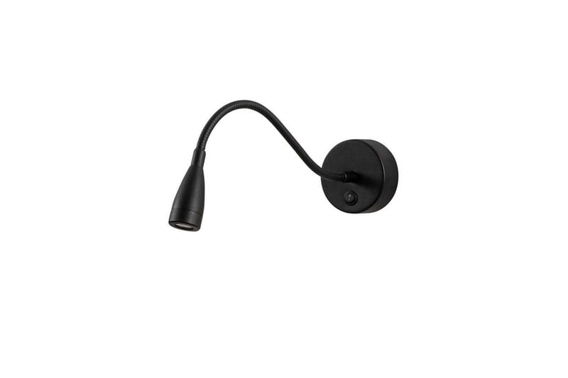 Vegg lampe Lesing Svart - Svart - Belysning - Innendørsbelysning & Lamper - Soveromslampe - Sengelamper - Sengelampe vegg