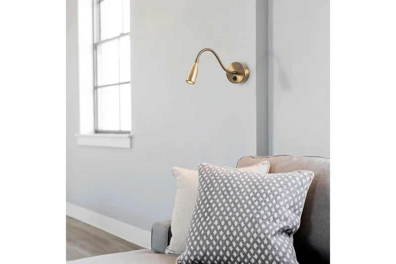 Vegg lampe Lesing Vintage Gull - Vintage Gull - Belysning - Innendørsbelysning & Lamper - Soveromslampe - Sengelamper - Sengelampe vegg