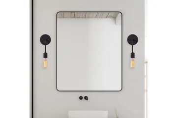 Vegg lampe Lysar Svart - Svart - Belysning - Innendørsbelysning & Lamper - Soveromslampe - Sengelamper - Sengelampe vegg