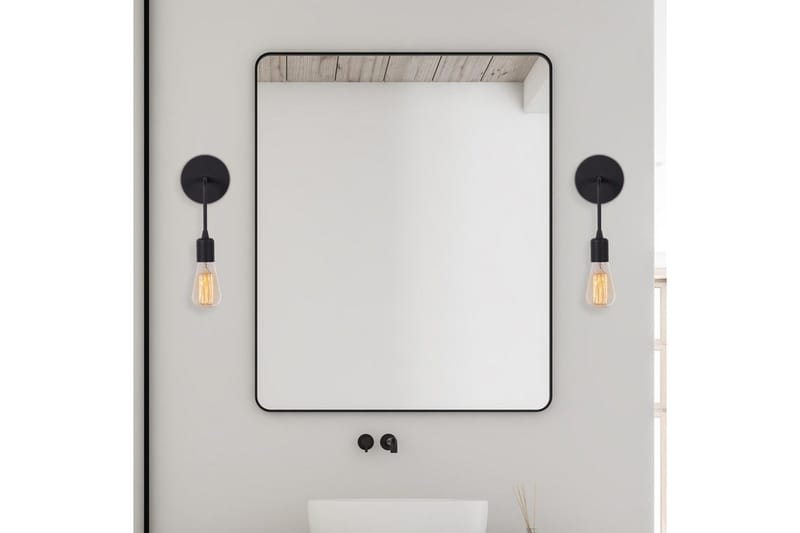 Vegg lampe Lysar Svart - Svart - Belysning - Innendørsbelysning & Lamper - Soveromslampe - Sengelamper - Sengelampe vegg