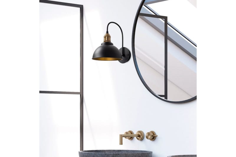 Vegg lampe Masatsune Svart / Antikk - Svart / Antikk - Belysning - Innendørsbelysning & Lamper - Soveromslampe - Sengelamper - Sengelampe vegg