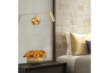 Vegg lampe Matsuchi gul / svart - Svart/Gul - Belysning - Innendørsbelysning & Lamper - Soveromslampe - Sengelamper - Sengelampe vegg