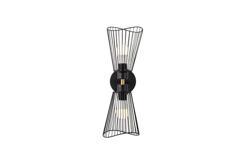 Vegg lampe Novin Svart - Svart - Belysning - Innendørsbelysning & Lamper - Soveromslampe - Sengelamper - Sengelampe vegg