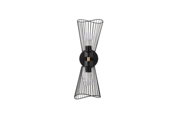 Vegg lampe Novin Svart - Svart - Belysning - Innendørsbelysning & Lamper - Soveromslampe - Sengelamper - Sengelampe vegg