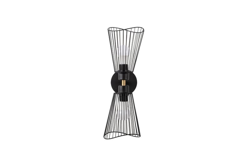 Vegg lampe Novin Svart - Svart - Belysning - Innendørsbelysning & Lamper - Soveromslampe - Sengelamper - Sengelampe vegg