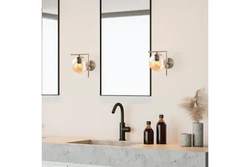 Vegg lampe Olan Antikk Gjennomsiktig - Gjennomsiktig - Belysning - Innendørsbelysning & Lamper - Soveromslampe - Sengelamper - Sengelampe vegg