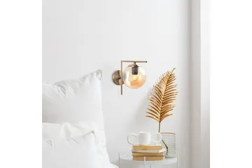 Vegg lampe Olan Antikk Gjennomsiktig - Gjennomsiktig - Belysning - Innendørsbelysning & Lamper - Soveromslampe - Sengelamper - Sengelampe vegg