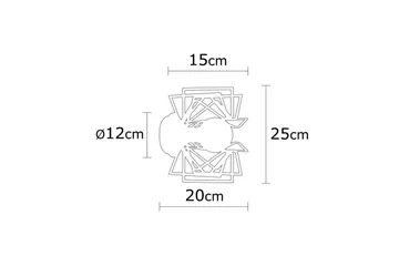 Vegg lampe Quira Black - Svart - Belysning - Innendørsbelysning & Lamper - Soveromslampe - Sengelamper - Sengelampe vegg