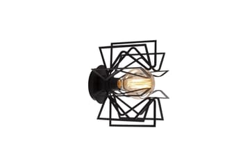 Vegg lampe Quira Black - Svart - Belysning - Innendørsbelysning & Lamper - Soveromslampe - Sengelamper - Sengelampe vegg