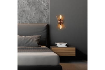 Vegg lampe Rate 10 kobber - Kobber - Belysning - Innendørsbelysning & Lamper - Soveromslampe - Sengelamper - Sengelampe vegg