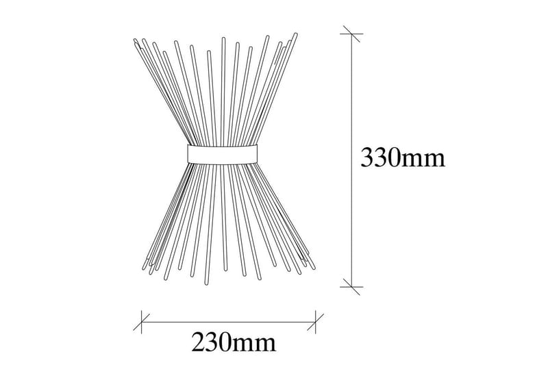 Vegg lampe Rate 10 kobber - Kobber - Belysning - Innendørsbelysning & Lamper - Soveromslampe - Sengelamper - Sengelampe vegg