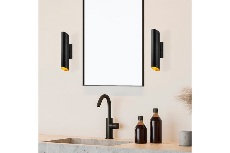 Vegg lampe Søt Svart / Gull - Gull/Svart - Belysning - Innendørsbelysning & Lamper - Soveromslampe - Sengelamper - Sengelampe vegg