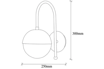 Vegg lampe Sador vintage - Multifarget - Belysning - Innendørsbelysning & Lamper - Soveromslampe - Sengelamper - Sengelampe vegg