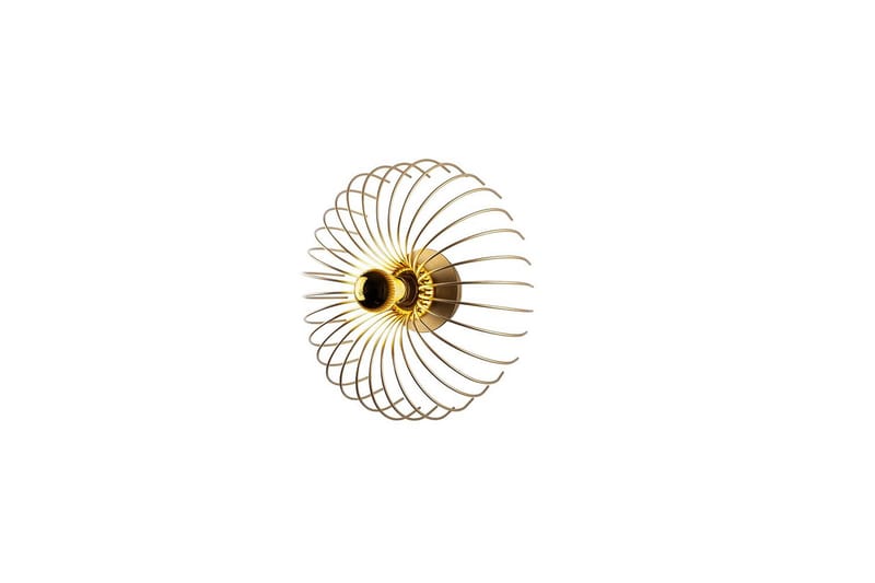Vegg lampe Sadortel gull - 36 x 12 x 36 cm - Belysning - Innendørsbelysning & Lamper - Soveromslampe - Sengelamper - Sengelampe vegg